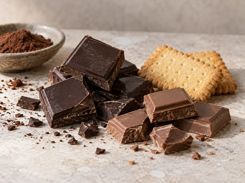 chocolats — illustration photographique du rayon